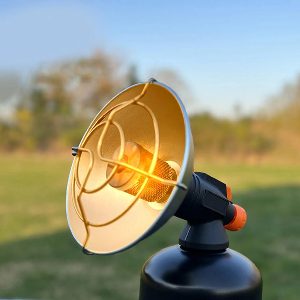 Outdoor Butane Mini Heater Small Portable Lightweight Warmer for Tent Camping Traveling BBQ Picnic Small Outdoor Butane Heater HIP