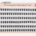 YSDO 10/20/30D Individual Lashes 6 Rows Natural Eyelash Extension Makeup Mink Eyelashes Cluster Lashes Fake Cilia False Lashes HIP 20D C 0.07mm|8mm