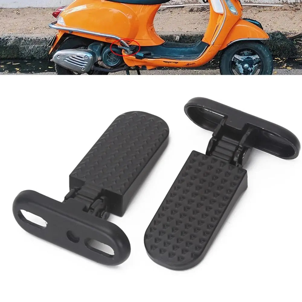 Foldable Bike Rear Foot Pegs – Quick Release Aluminium Alloy Bicycle Foot Pegs HIP