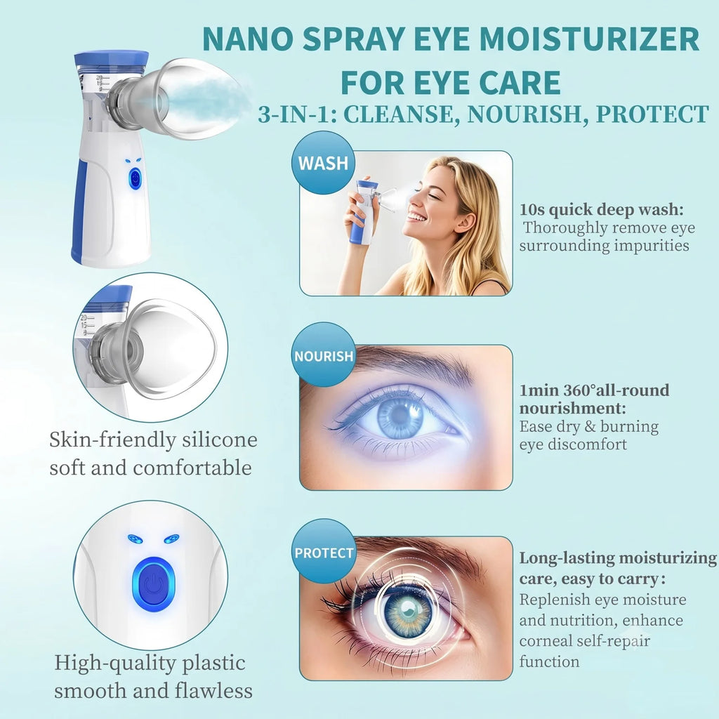Eye Steam Sprayer & Face Humidifier – Portable Mist Atomizer Eye Mist Humidifier HIP