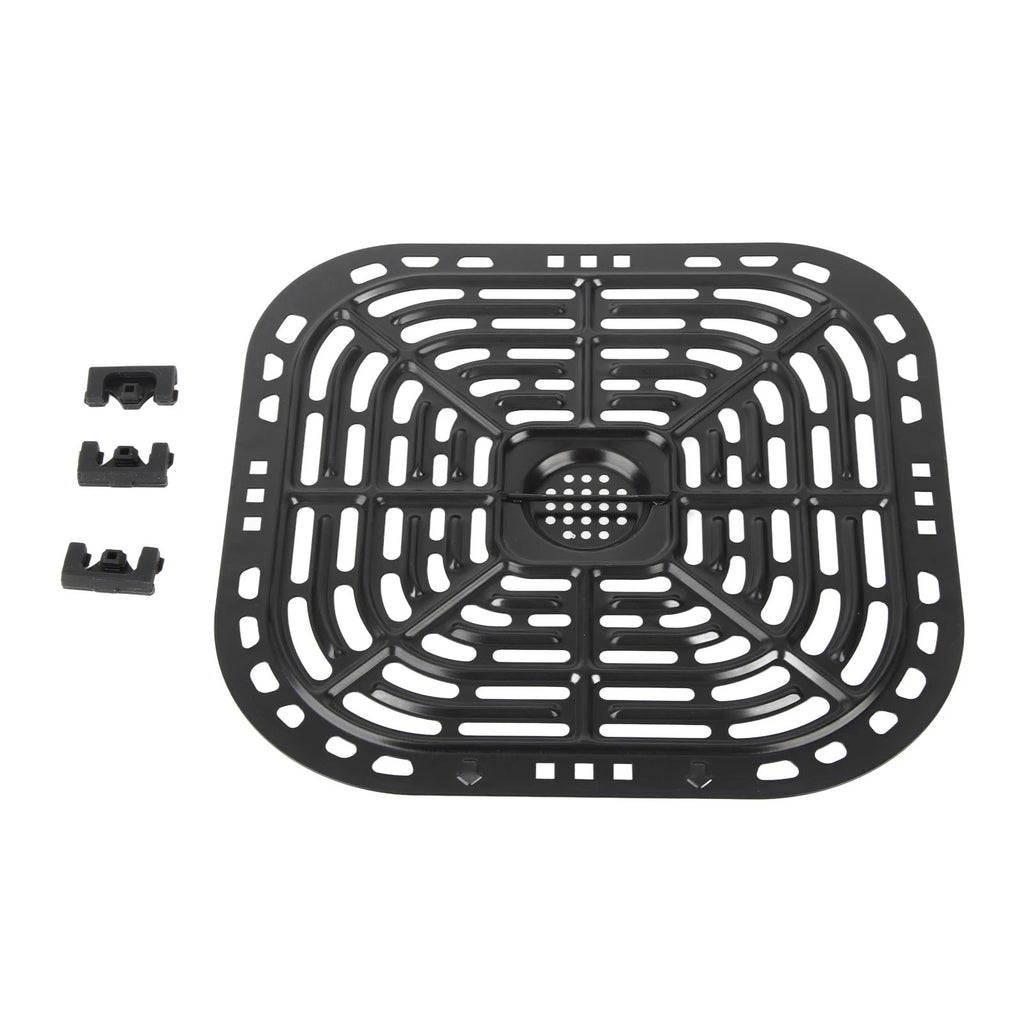 Square 23.5x24.5cm Fryer Replacement Grill Pan 304 Stainless Steel Fryer Replacement Crisper Plate Fryer Accessories HIP Default Title