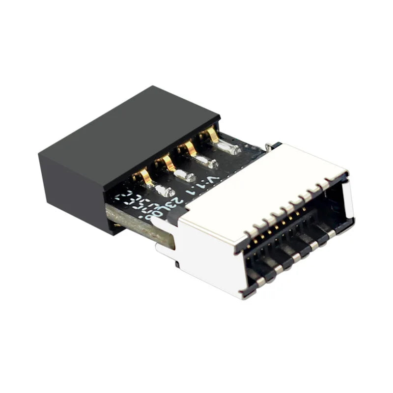 USB 2.0 to Type E Adapter – 9-Pin Motherboard Converter USB Motherboard Adapter HIP