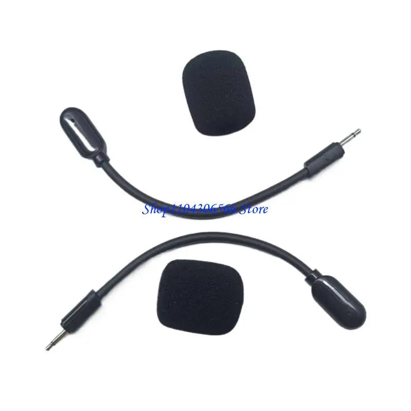 Detachable 2.5mm Gaming Boom Mic – Condenser Replacement Gaming Boom Microphone HIP