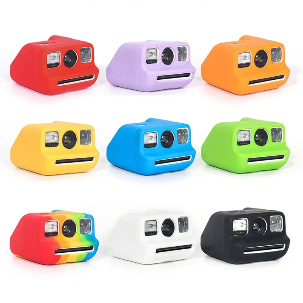 Silicone Case with Lanyard for Polaroid Go Gen 1 & 2 Camera Protective Case HIP