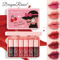 Dragon Ranee Mirror Glaze Lip Gloss Set – 6 Mini Shades Lip Gloss Set HIP 01