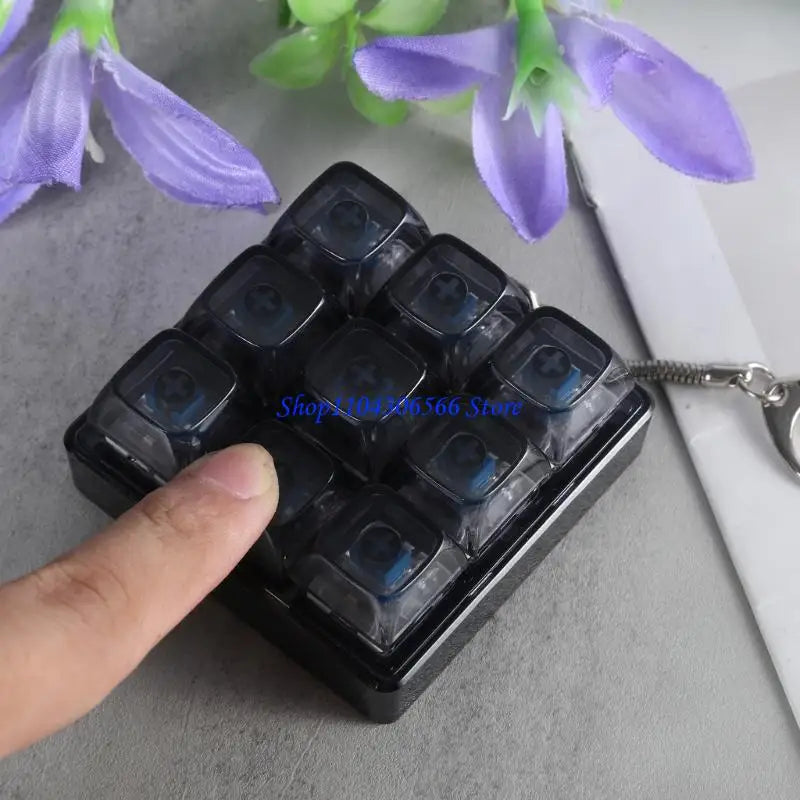 9-Key XDA Translucent Keycap Tester – Switch Sampler Kit Keycap Switch Tester HIP