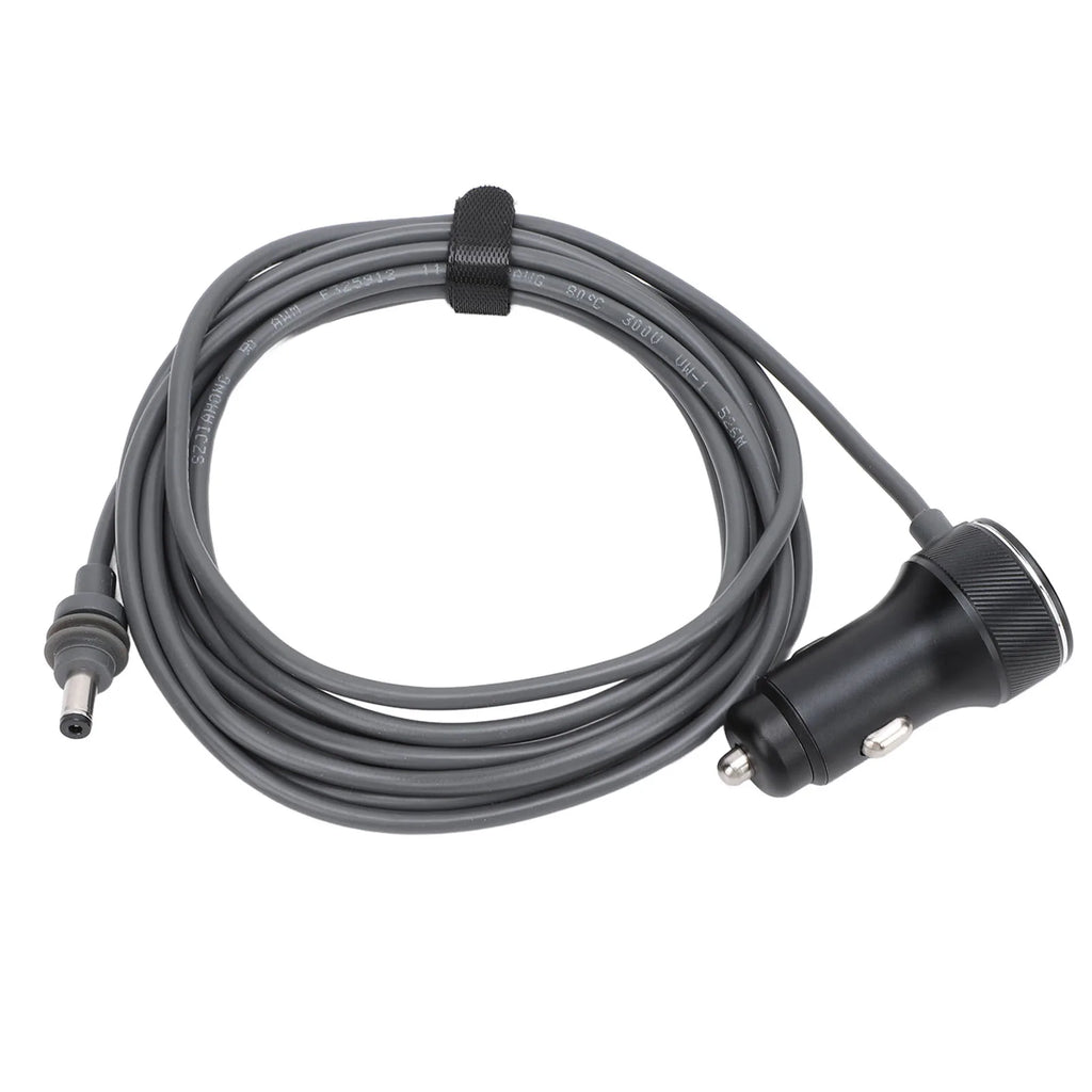 Car Power Supply Cable Portable Stable Plug and Play Long Service Life Car Power Cable Rubber for Satellite for Outdoor HIP 1m