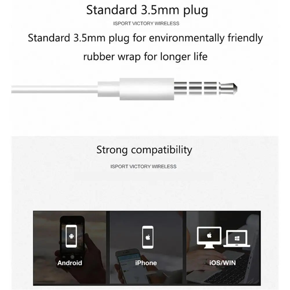 SEamopar 3.5mm In-Ear Wired Earphones with Mic & Volume Control Wired In-Ear Earphones HIP
