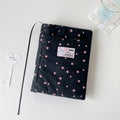Star Print Book Sleeve – A5 Notebook & Journal Protector Pouch Notebook Sleeve Pouch HIP Black