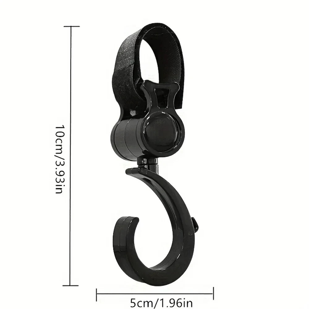 Baby Stroller Hooks – Multi-Purpose Pram Bag Organizer 2/4/10 Pcs Stroller Hook Set HIP