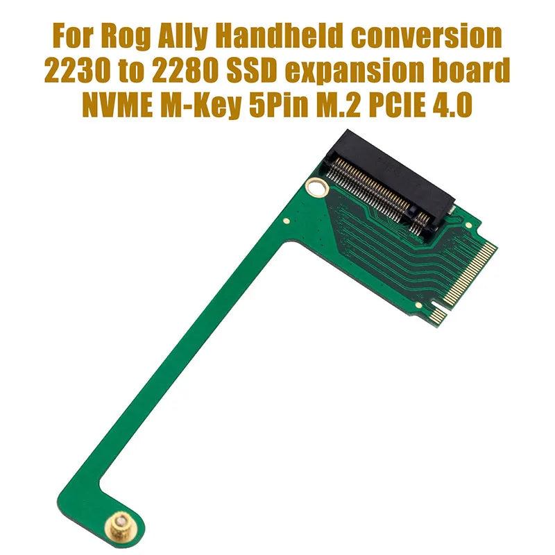 ASUS ROG Ally M.2 2230 to 2280 NVMe PCIe 4.0 Adapter M.2 SSD Adapter HIP