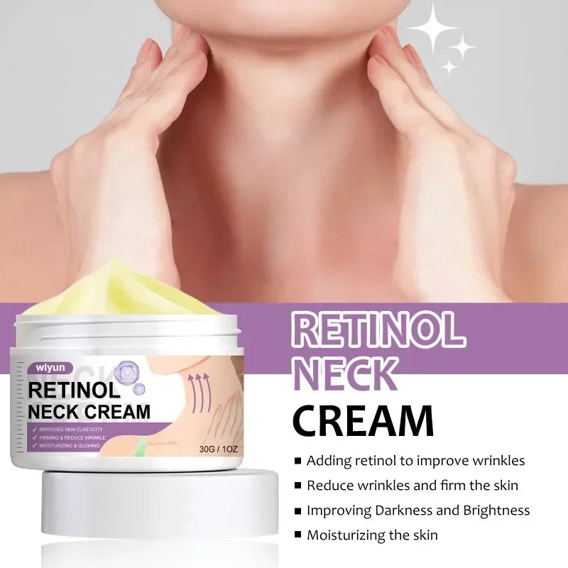 Retinol Neck Cream – Firm, Lift & Moisturize Neck Skin Neck Firming Cream HIP