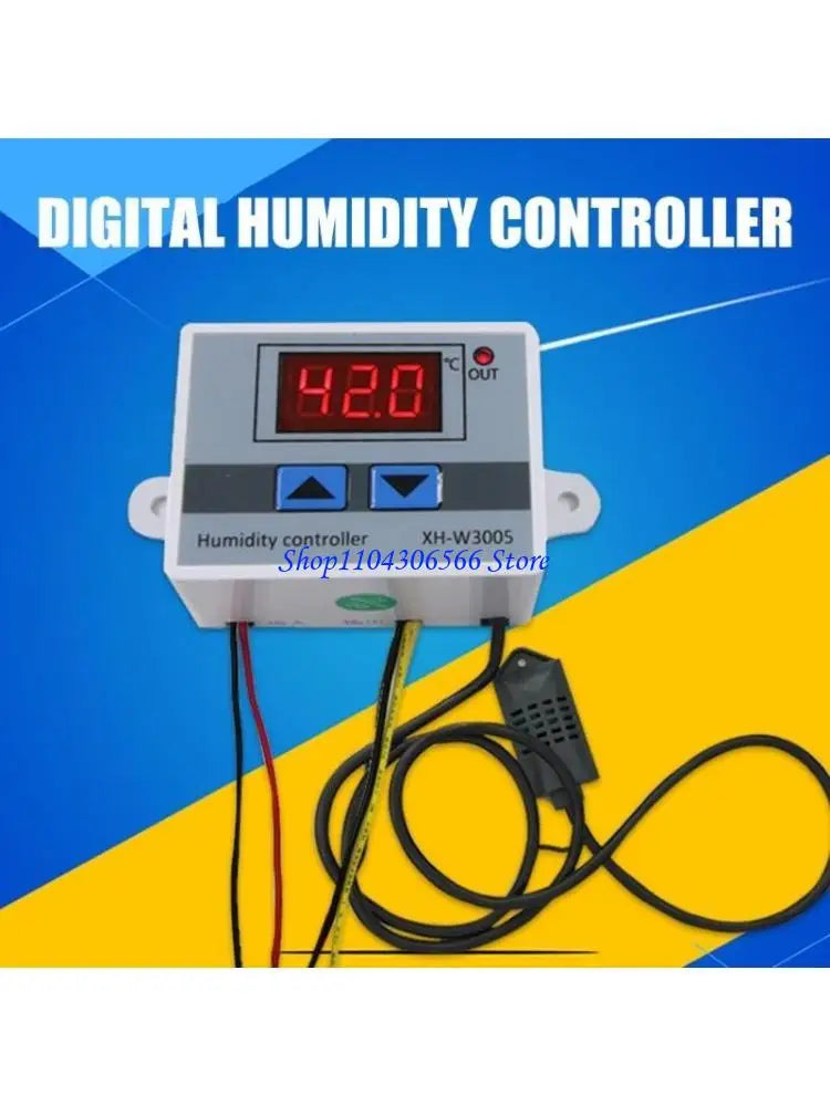 Digital Humidity Controller 0–99% RH | Greenhouse & Lab Humidity Controller Switch HIP 12V China Mainland