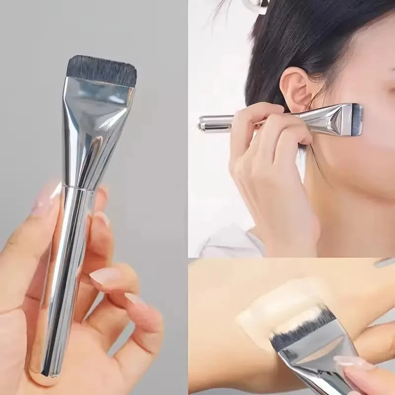 Flat Foundation Brush Set – Concealer & Contour | RUZOFO Foundation Makeup Brush HIP