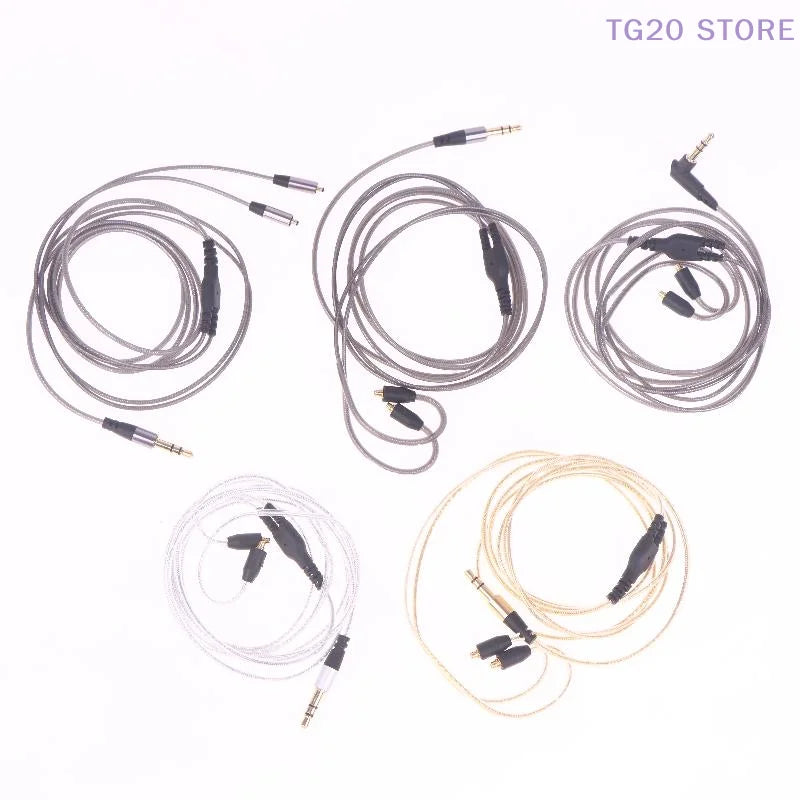 120cm MMCX to 3.5mm Replacement Headphone Cable | Braided Headphone Cable HIP