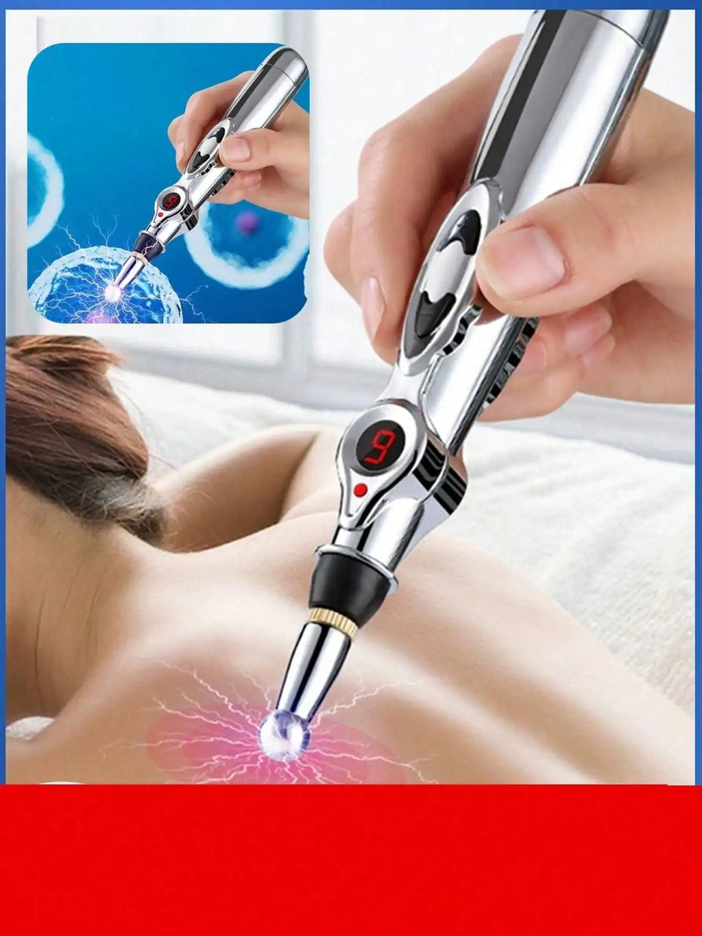 Energy Pulse Meridian Massage Pen – Soothing & Relaxing Handheld Massage Pen HIP YKHB3686