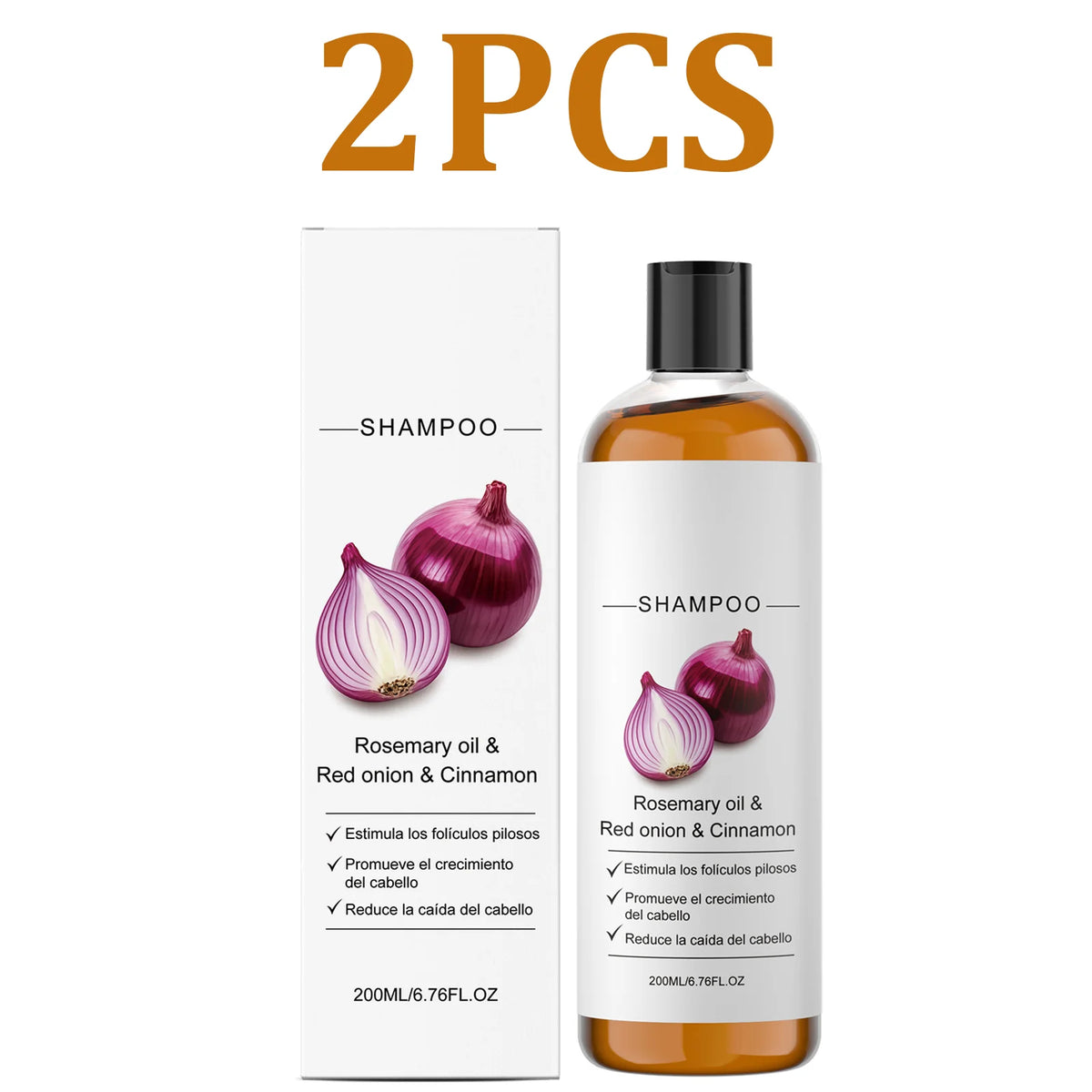 Rosemary Red Onion Shampoo – Strengthening & Volumizing Strengthening Shampoo HIP 2PCS