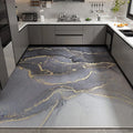 PVC Kitchen Floor Mat – Waterproof, Non-Slip & Oil-Resistant Rug Kitchen Floor Mat HIP GU4735-P 1pc 40x180cm