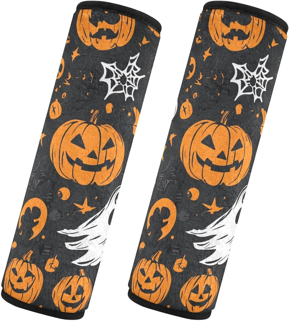 Halloween Ghost & Pumpkin Seat Belt Cover Pads – Set of 2 Seat Belt Cover HIP