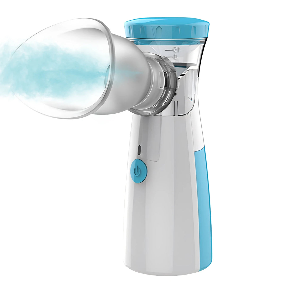 Fireurus Handheld Eye Steamer Mesh Nebulizer – Eye Spa Mist Eye Steamer Device HIP Blue No plug