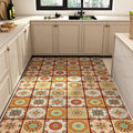 PVC Leather Kitchen Rug – Waterproof Non-Slip Floor Mat Kitchen Floor Mat HIP GU5998-P 1pc 40x120cm