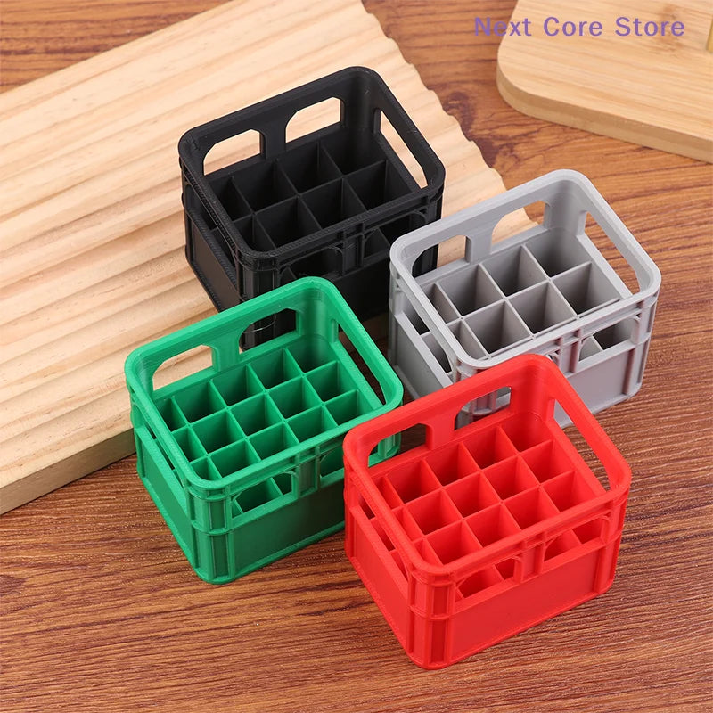 3D Beer Crate Battery Storage Box – Stackable AA & AAA Battery Storage Box HIP