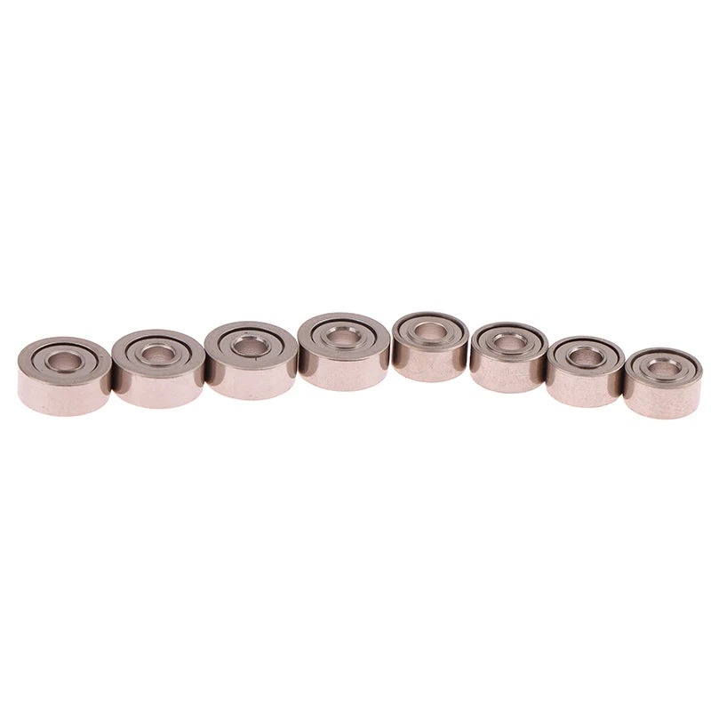 12-Pack Mini 4WD Bearings 520/620/830 – S2 MA Chassis Upgrade Mini 4WD Bearing Set HIP