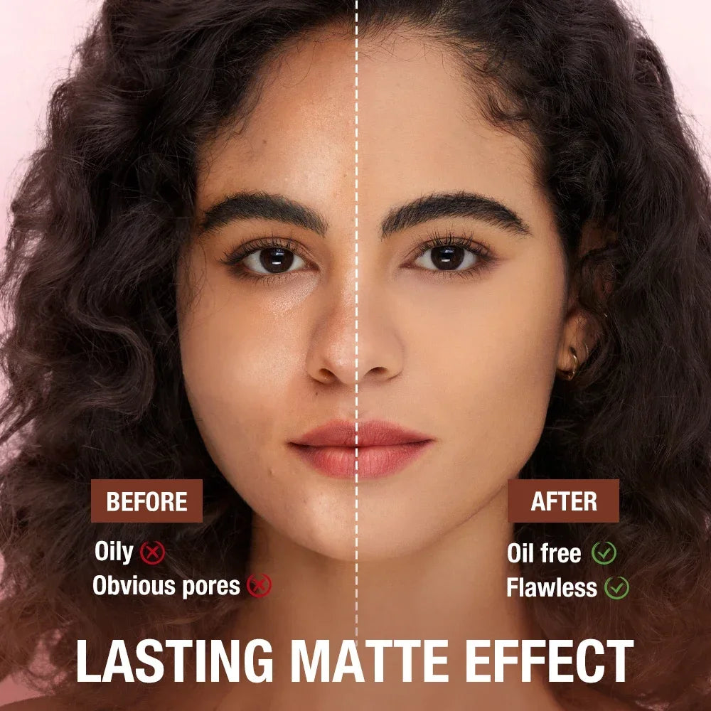 O.TWO.O Matte Setting Powder – 24H Oil Control SPF30 Setting Compact Powder HIP