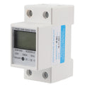 5-80A DDM15SD LCD Backlight Digital Display Single Phase Electronic Energy KWh Meter Energy Meter KWh Meter Electronic KWh Meter HIP 5 to 80A