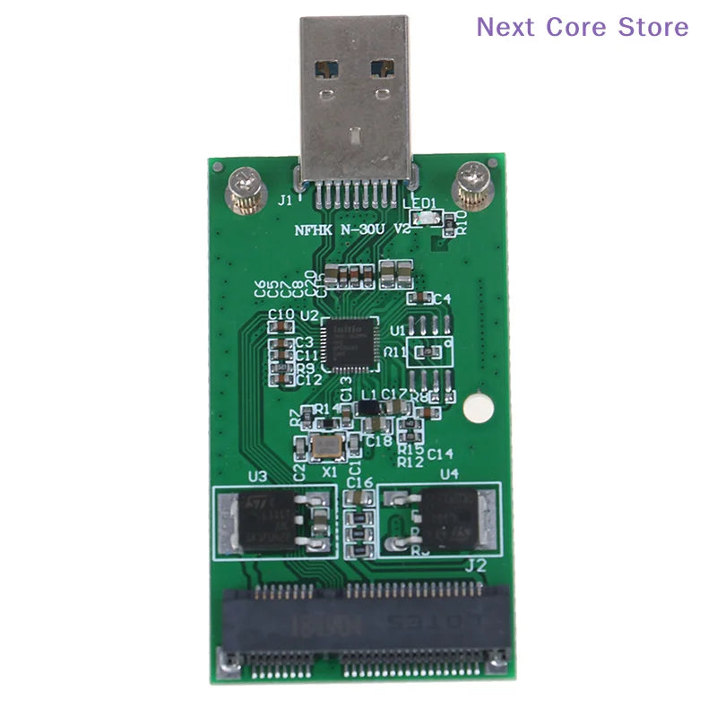 mSATA SSD to USB 3.0 Adapter Card – Plug & Play SSD Adapter Card HIP