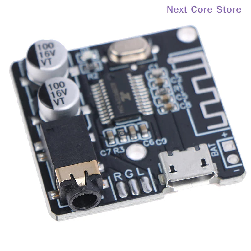 Bluetooth 5.0 Audio Receiver Board – DIY MP3 Decoder Module Bluetooth Decoder Module HIP