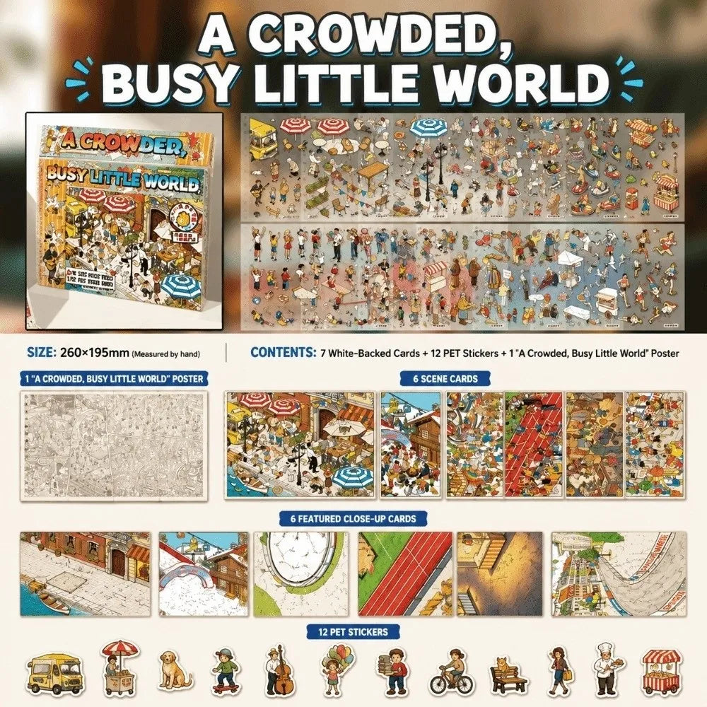 3D Miniature DIY Sticker Book – Scrapbooking & Journaling Kit DIY Sticker Book HIP