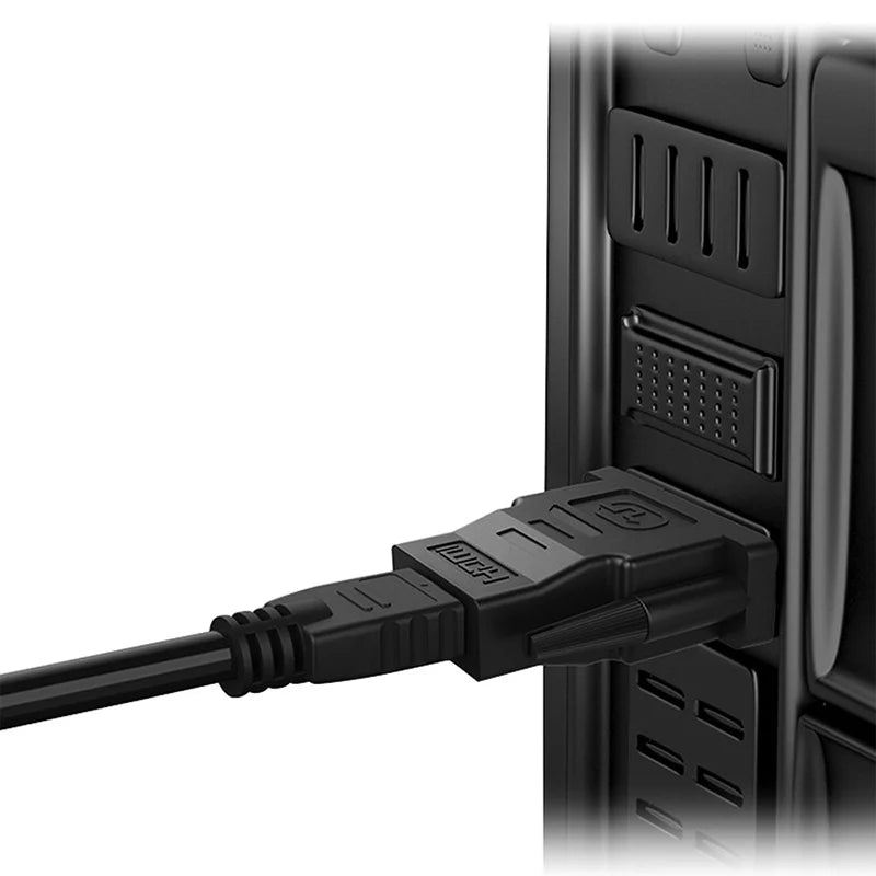 DVI to HDMI Adapter – DVI 24+1 Male to HDMI Female Converter Video Adapter HIP