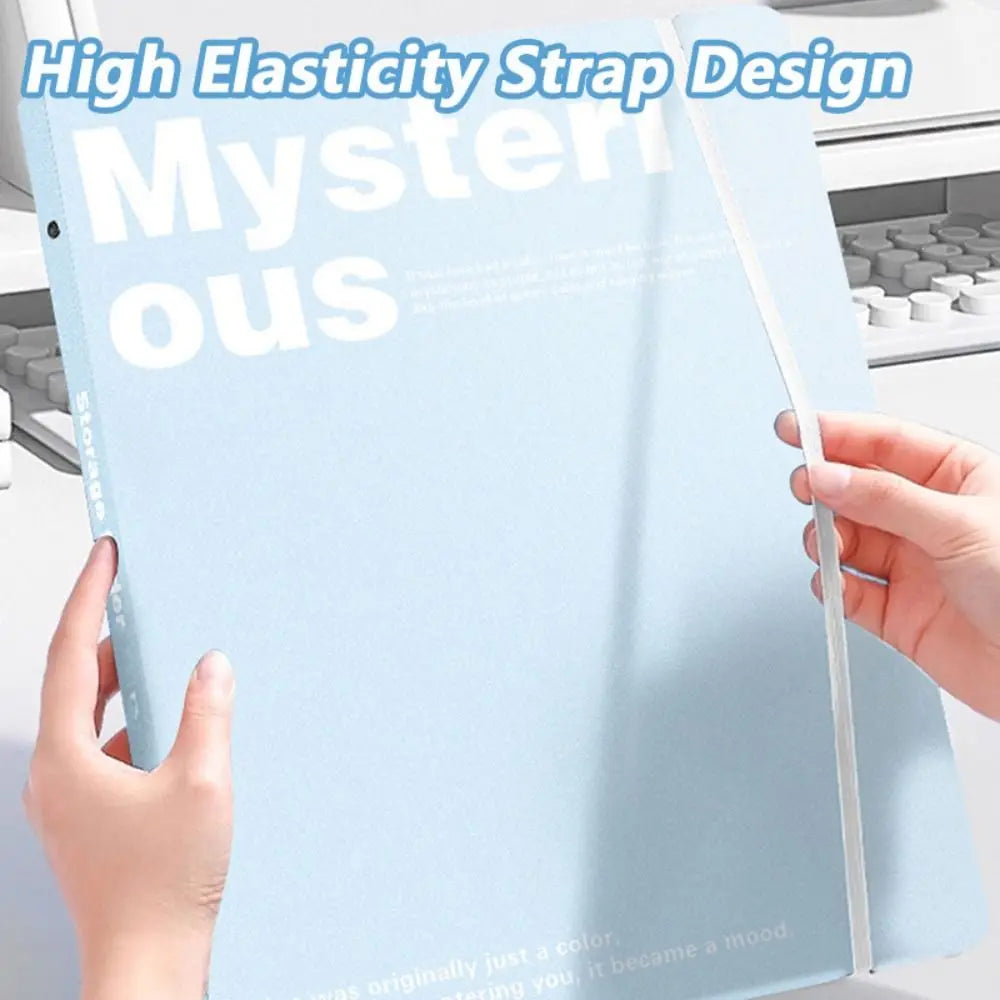 A4 Loose Leaf File Folder – Transparent Storage Bag File Folder HIP