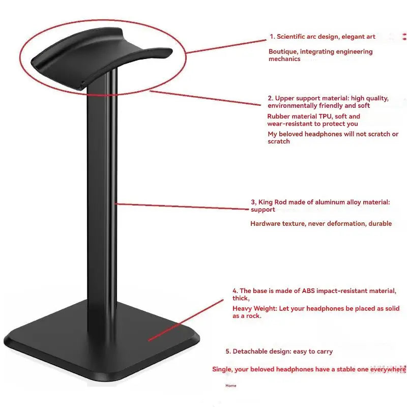 Universal Headset Stand – Gaming Headphone Desk Holder Headset Stand HIP