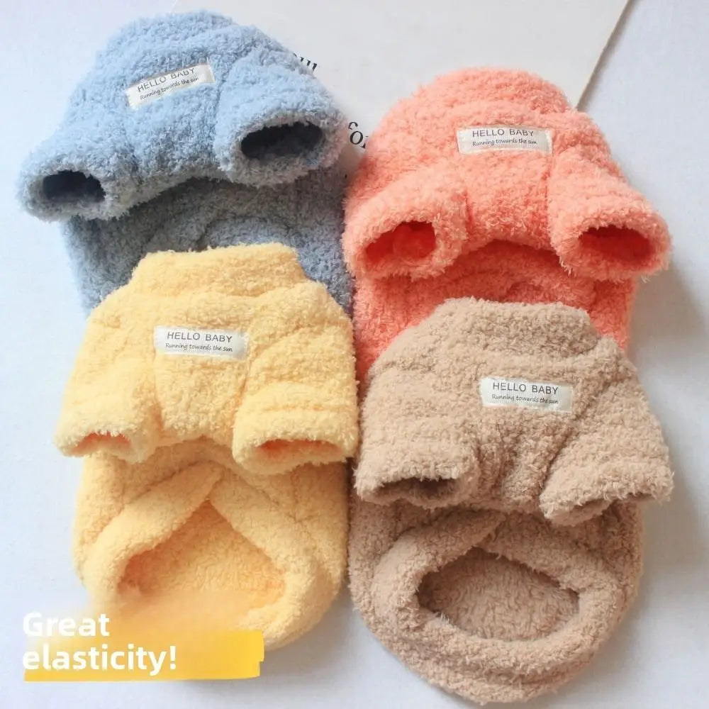 Winter Fleece Dog Sweater – Warm Coat for Small Dogs Dog Sweater Coat HIP