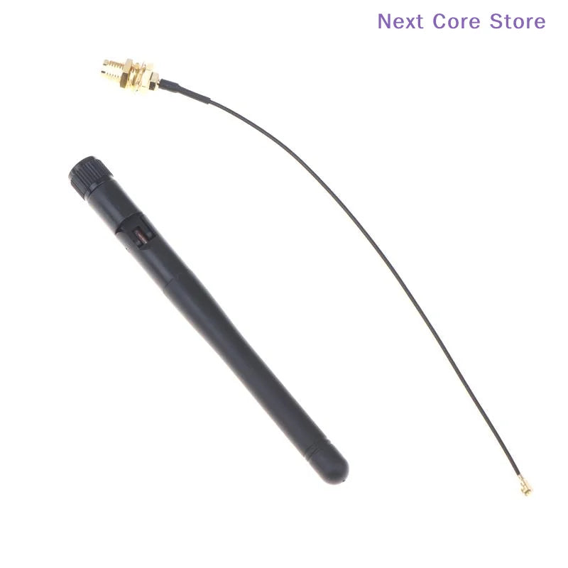 2.4GHz 3dBi WiFi Antenna 15cm RP-SMA + U.FL Pigtail Cable WiFi Antenna HIP