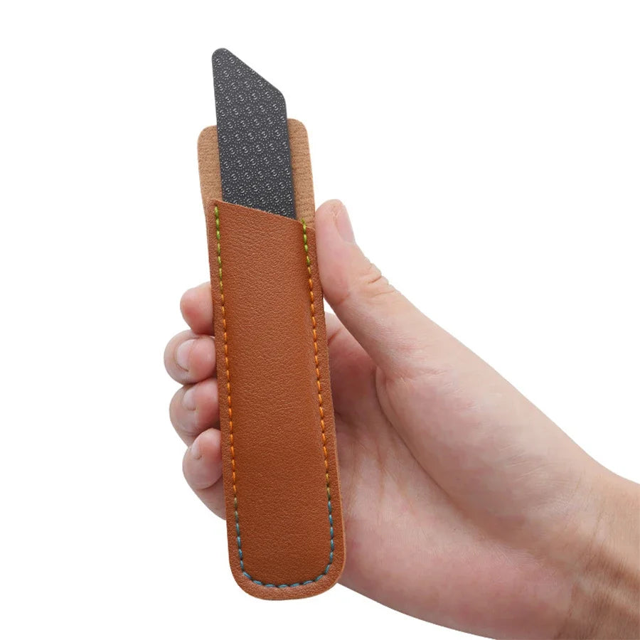 Nano Skin Grinding File – Foot & Hand Callus Remover | HIP Foot Callus File HIP C664-black With bag