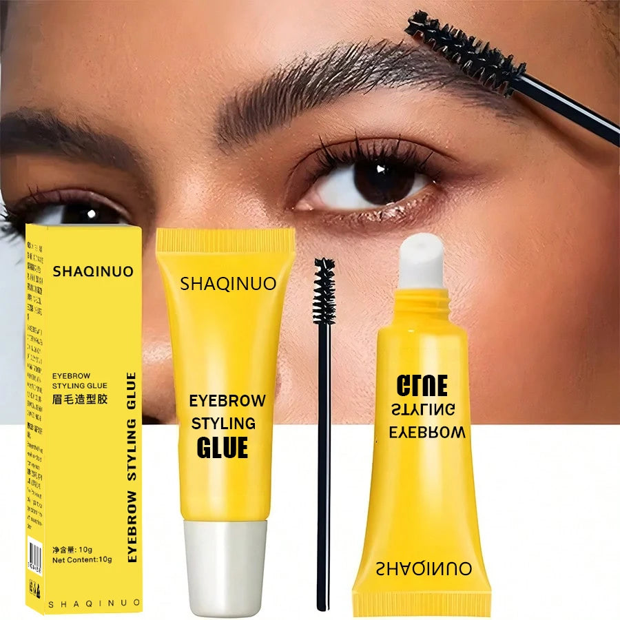 Eyebrow Shaping Gel Eyebrow Shaping Cream with Brush Wild Eyebrow Strong Shaping Eyebrow Gel HIP