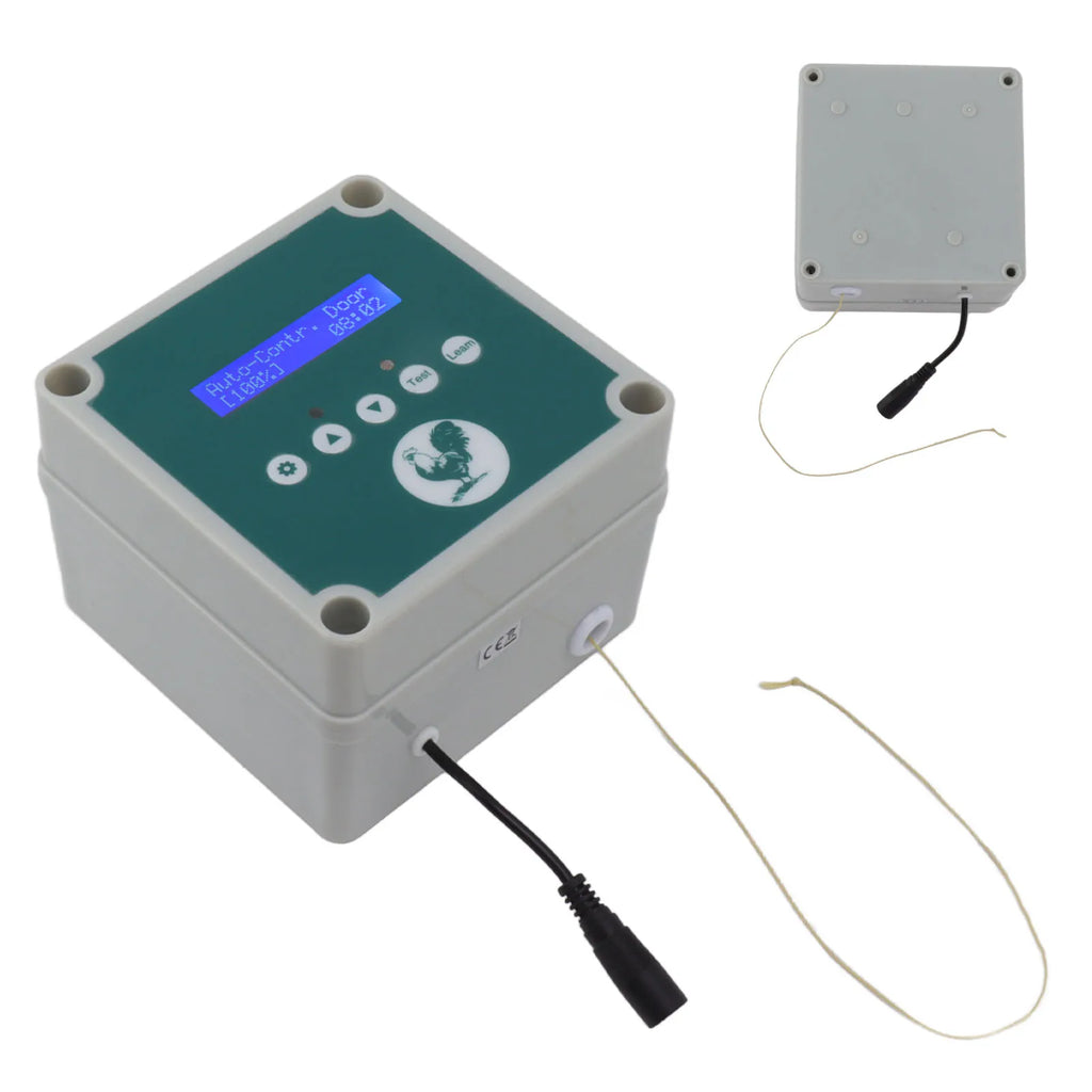 Automatic Chicken Coop Door Controller 100 To 240V Programmable Timer Electric Chicken Door Actuator Motor Set for Farm HIP