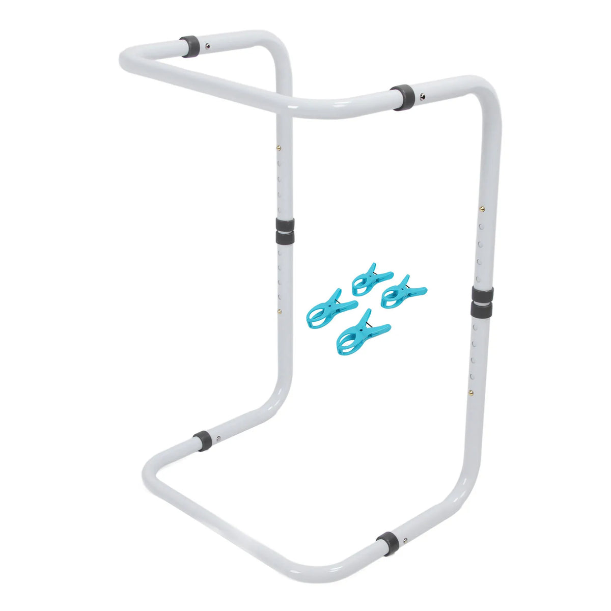 Blanket Lifter for Feet Sheet Riser Height Adjustable Relieve Pressure Foot Tent Blanket Support Holder for Surgery Recovery HIP silver