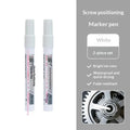 Screw Positioning Marker Pen – Waterproof Permanent 2-Pack Industrial Marker Pen HIP White
