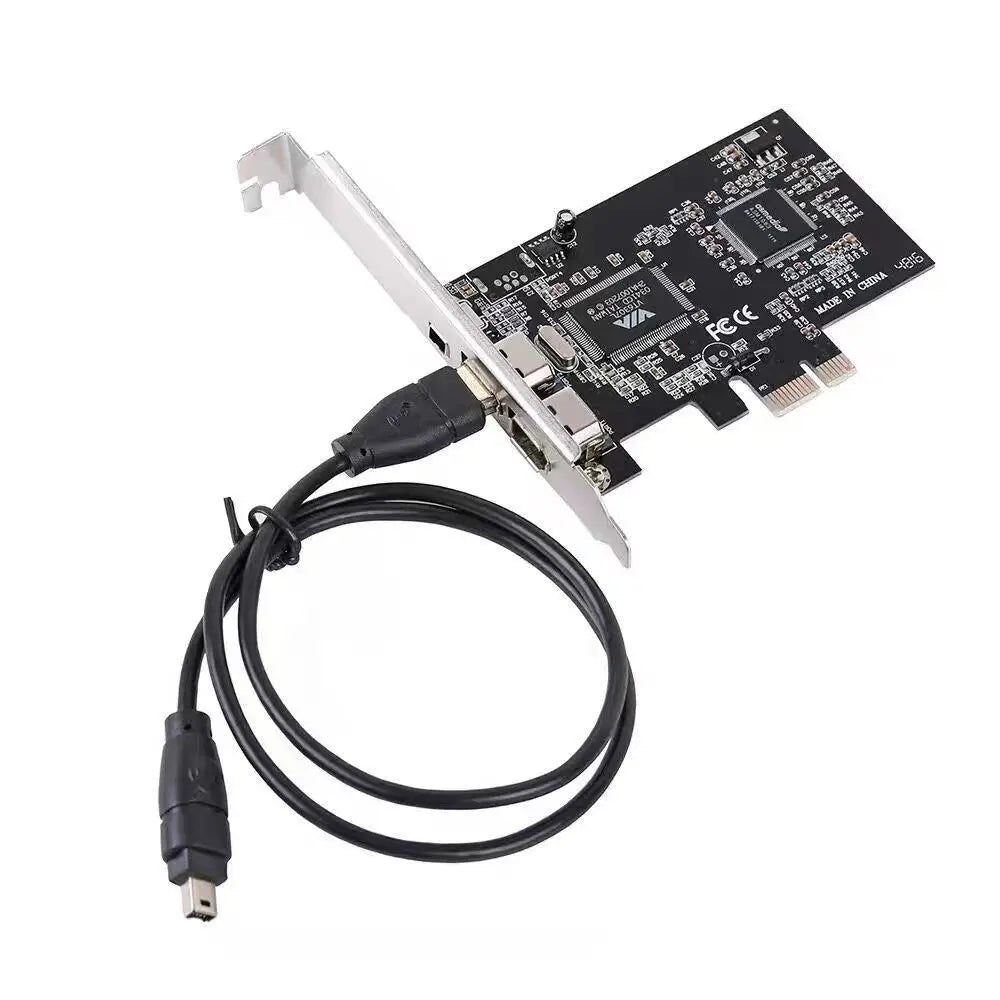 PCIe to FireWire 1394 Capture Card – HD DV Video Adapter PCIe Capture Card HIP