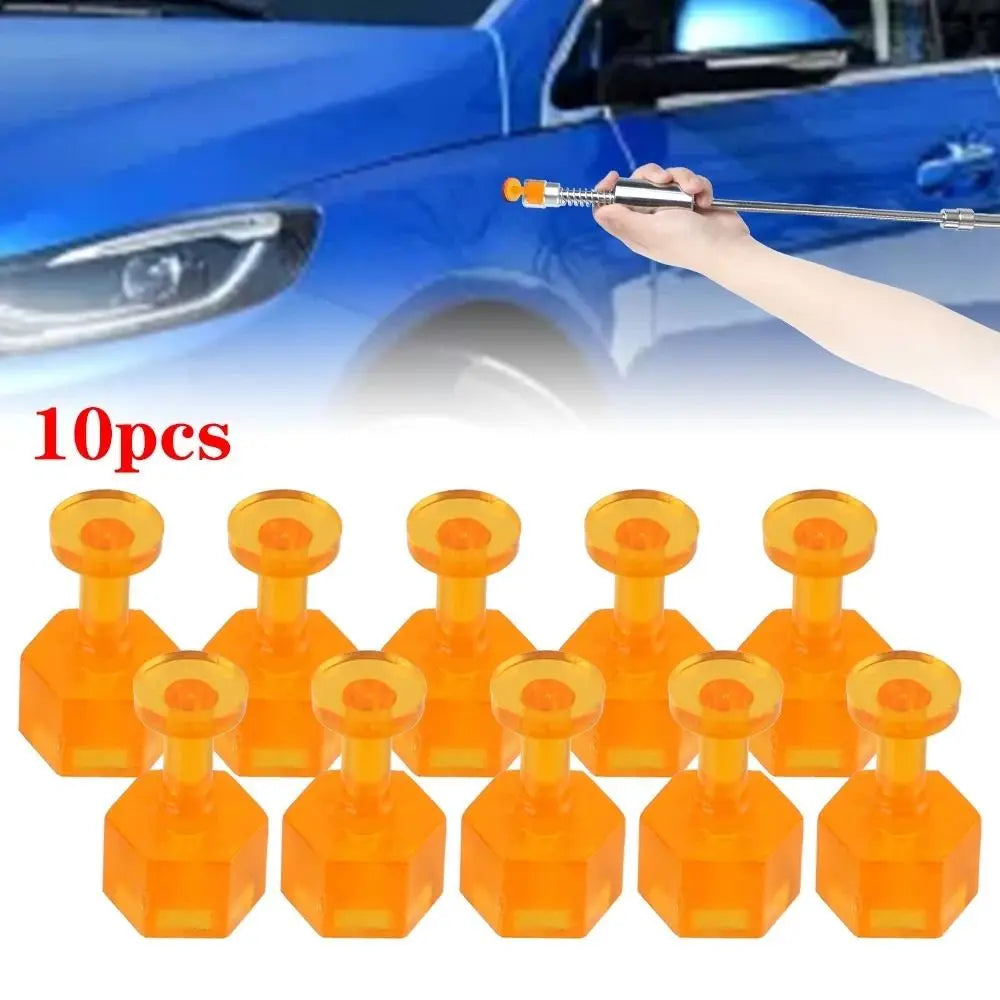 10-Pc Paintless Dent Repair Glue Pull Tabs – PC Material Dent Repair Tool HIP