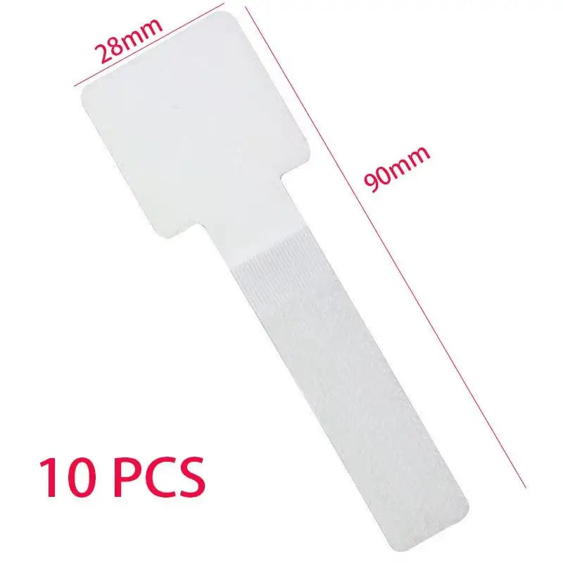 Self-Adhesive Reusable Hook & Loop Cable Ties – 10 Pack Cable Cord Organizer HIP B