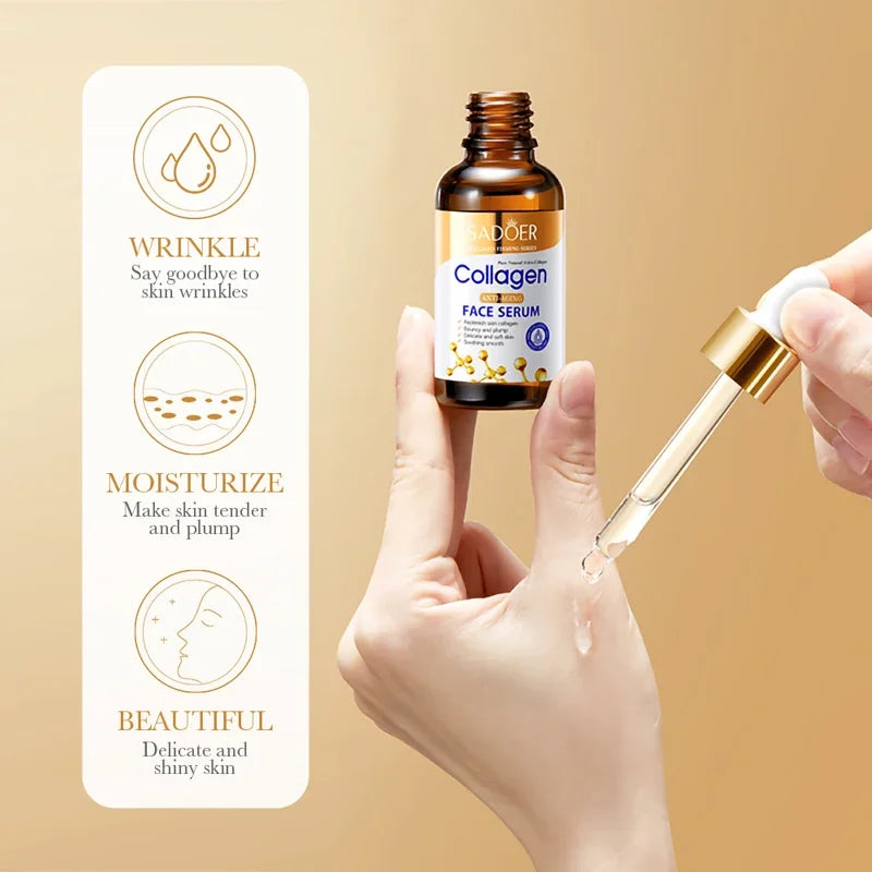 Collagen Anti-Wrinkle Face Serum – Hydrating Essence Collagen Face Serum HIP