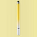 2-in-1 Stylus Pen for Phone & Tablet – Universal Touch Pencil Touch Stylus Pen HIP Yellow