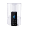 Bedroom Humidifier Large Humidifier Warm Cool Mist Humidifier 6L Large Capacity Quiet Bedroom Air Humidifier for Home Room White HIP 6L