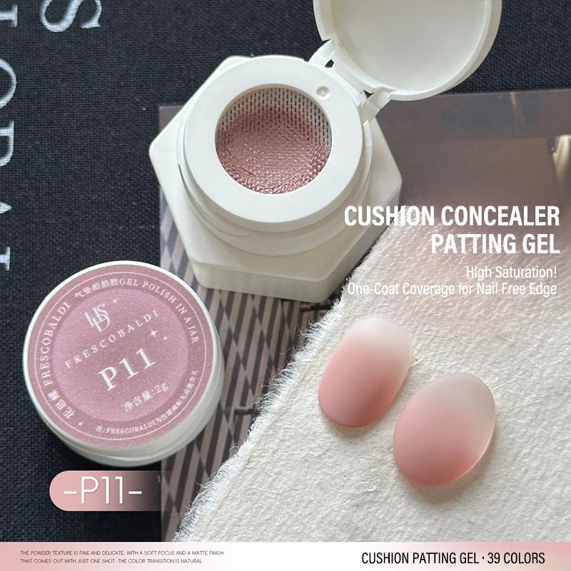 39-Color Air Cushion Patting Gel – Gradient Blush Nail Art