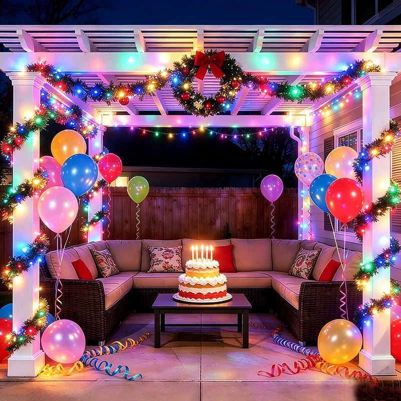 Solar LED Fairy String Lights – Waterproof Outdoor Garden Decor Solar String Lights HIP
